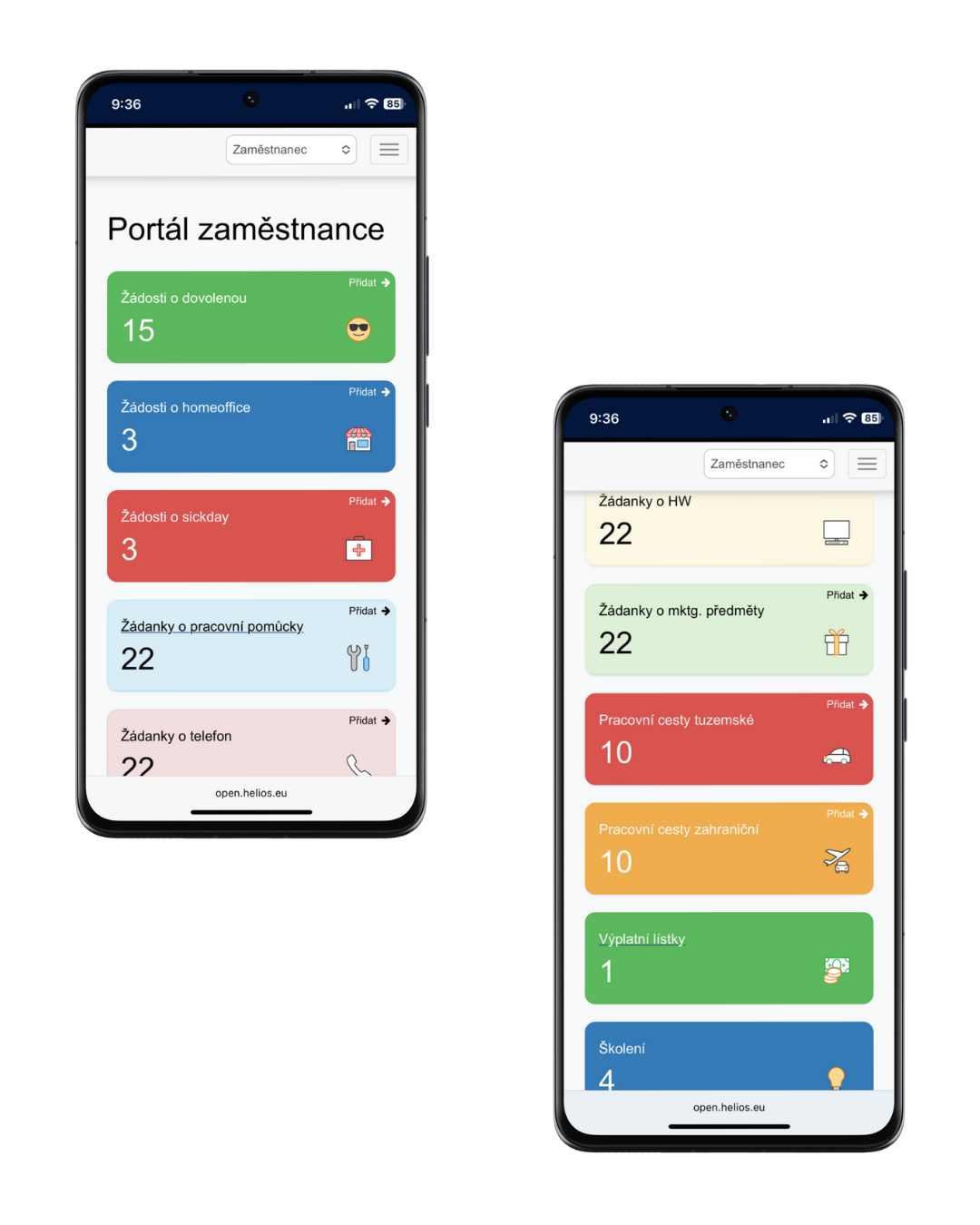 Digitalizace s NVSP- Web portál HR
